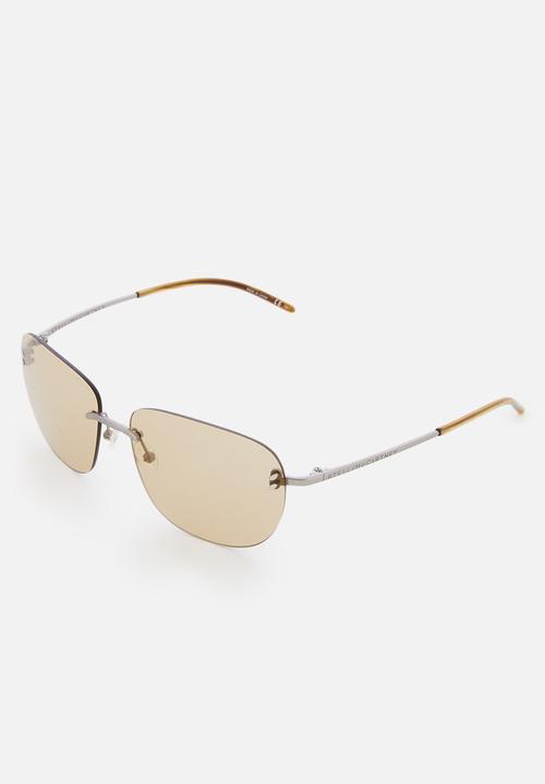 Stella McCartney - Metal frame sunglasses - brown