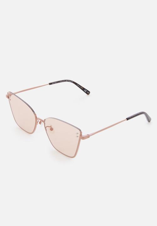 Stella McCartney - Metal frame sunglasses - pink