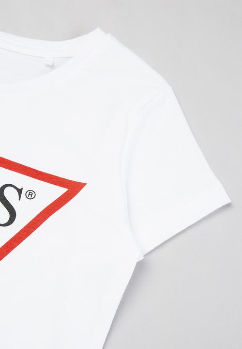 GUESS - Girls core tri tee - white