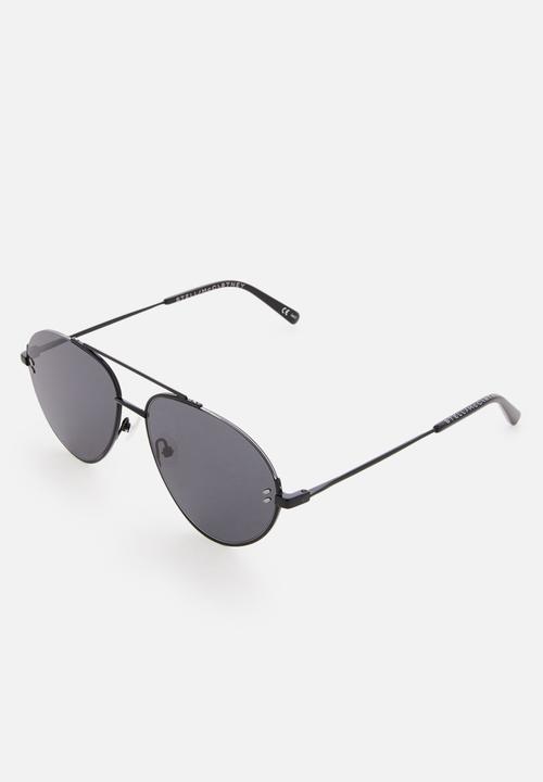 Stella McCartney - Metal frame sunglasses - smoke