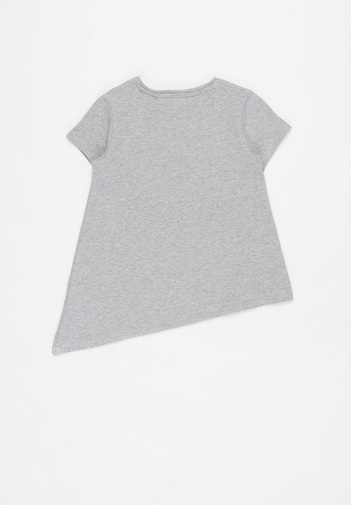 GUESS - Girls guess division tee - grey