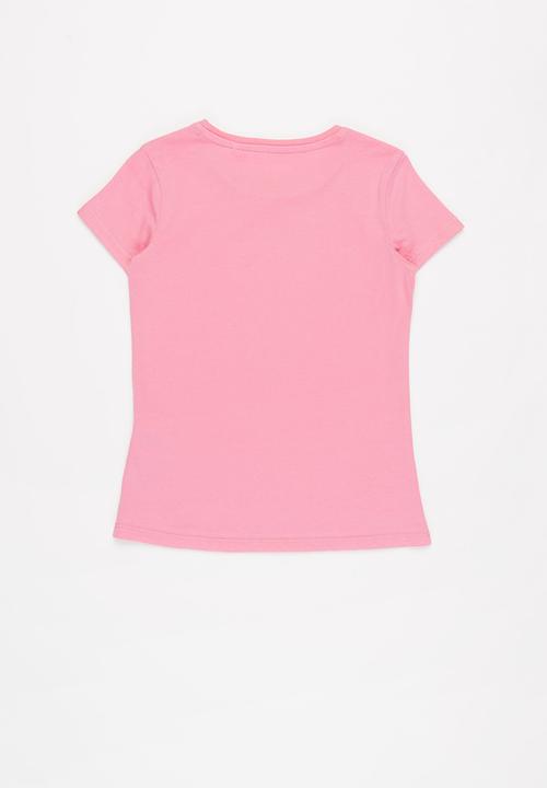 GUESS - Guess core tri tee - pink