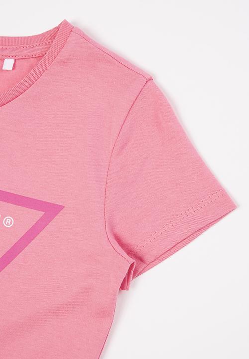 GUESS - Guess core tri tee - pink