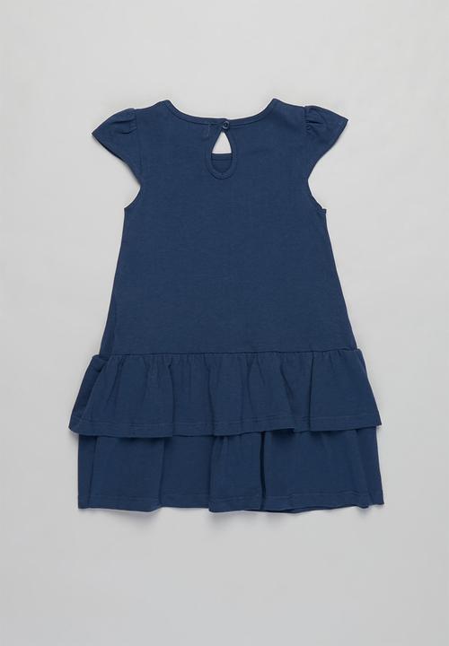 MINOTI - Top & legging set - blue & white