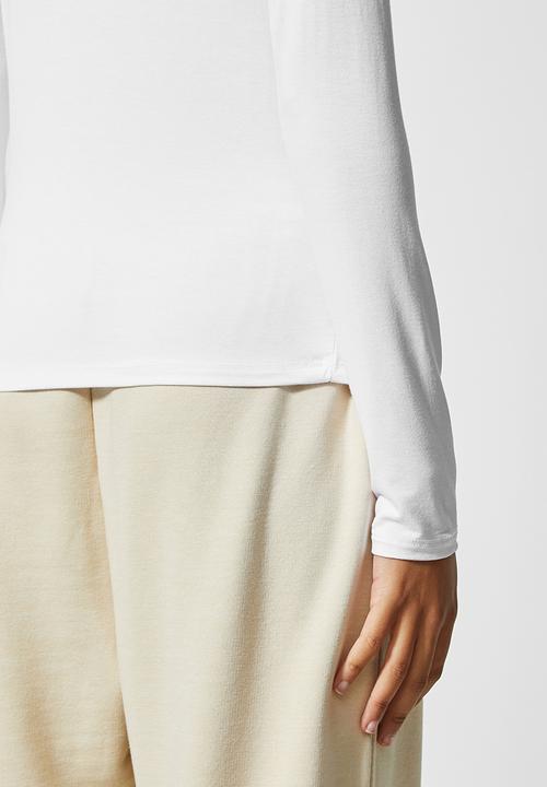 Superbalist - 2 Pack funnel neck viscose tops - black & white