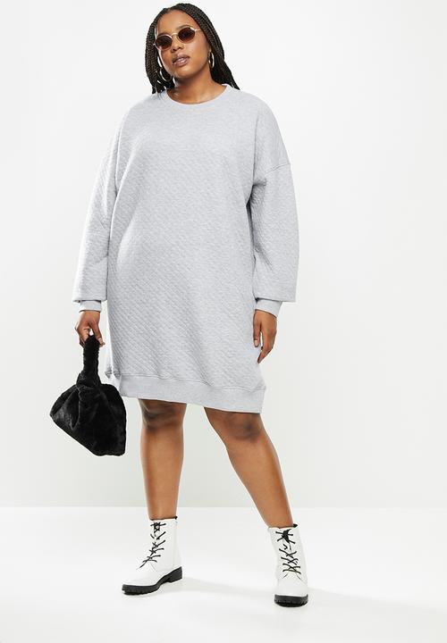sweater dress grey