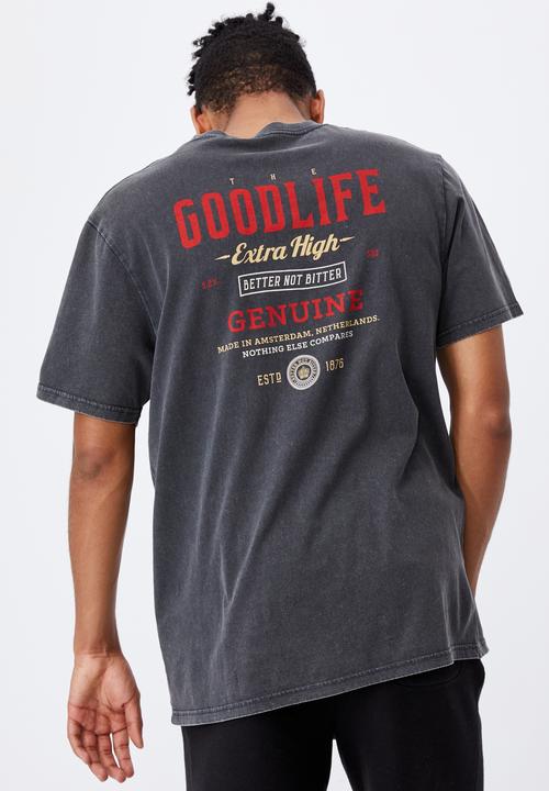 Factorie - Regular graphic T-shirt - slate