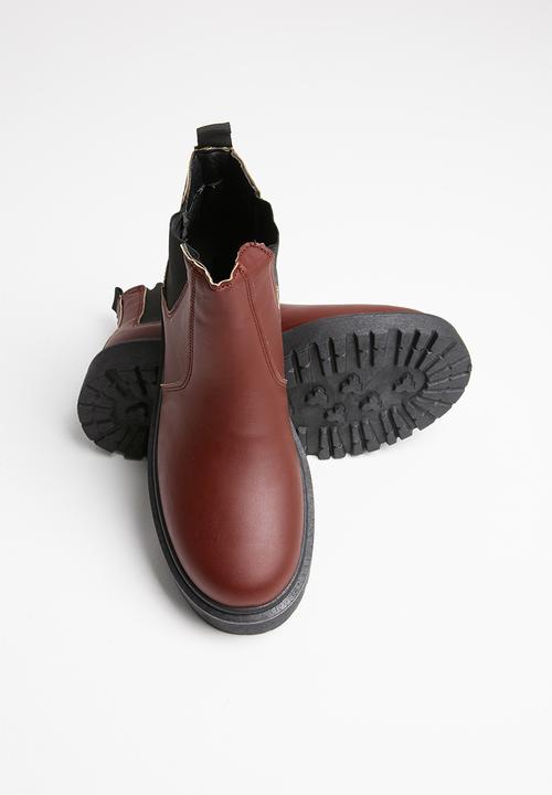 Superbalist - Leah chelsea boot - burgundy 