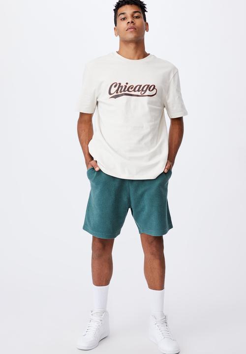 Factorie - Regular graphic T-shirt - ivory 