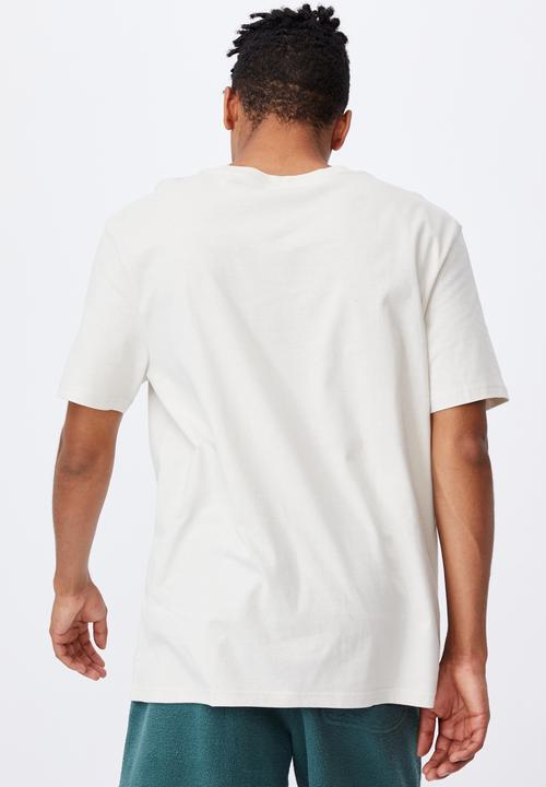 Factorie - Regular graphic T-shirt - ivory 