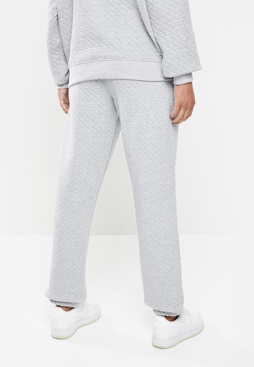Missguided - Quilted jogger - grey
