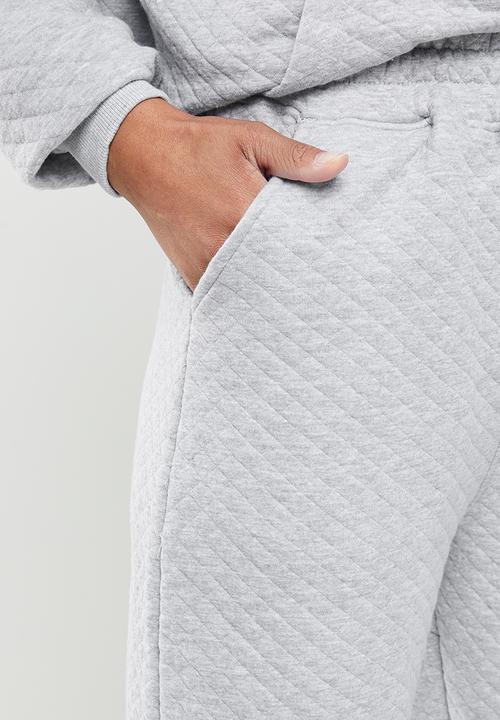Missguided - Quilted jogger - grey
