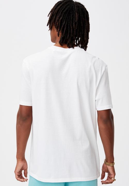 Factorie - Regular graphic T-shirt - white