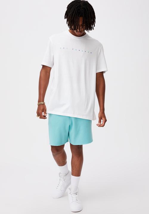 Factorie - Regular graphic T-shirt - white