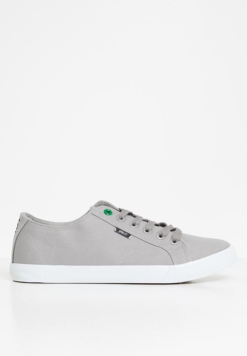 Superbalist - Jake lace-up sneaker - grey & white