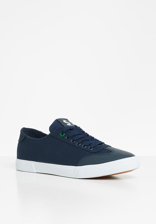 Superbalist - Adam lace-up sneaker - navy & white