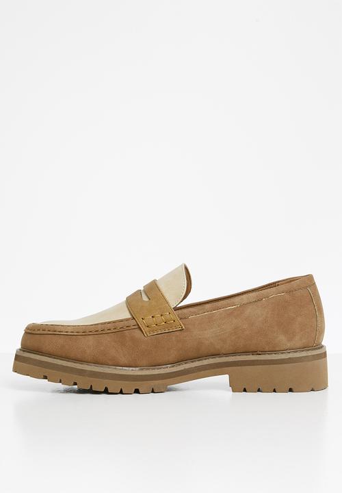 Jonathan D - J penny moc - brown & beige 