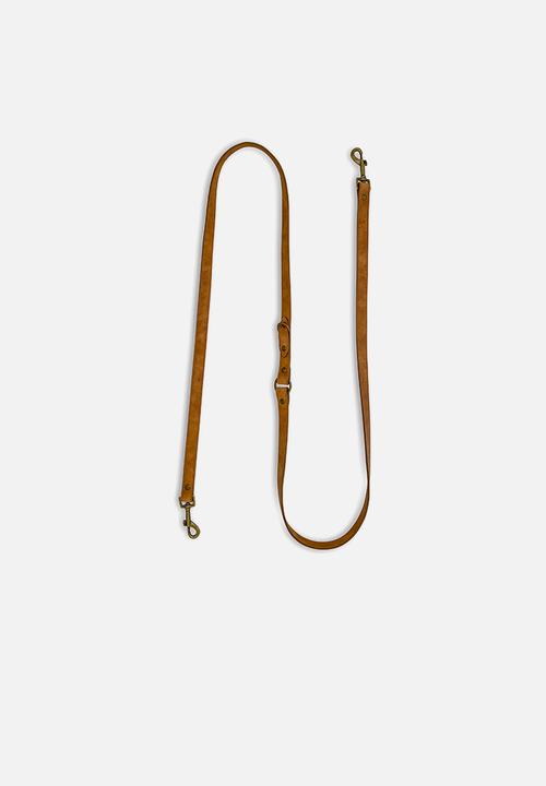 Escape Society - Leather doggo leash - tan
