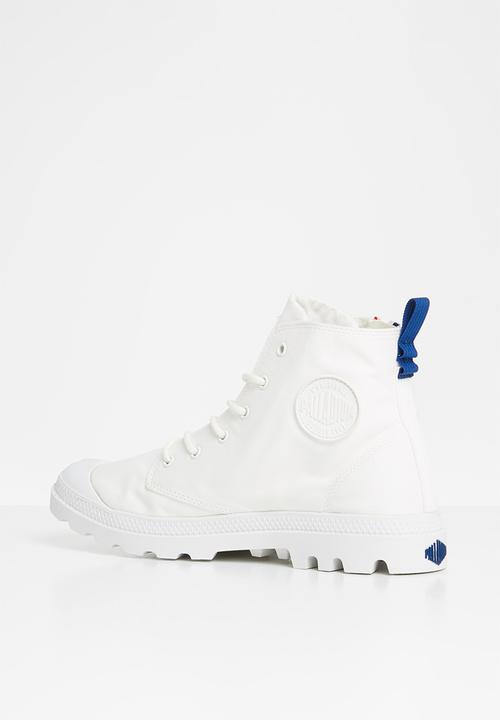 Palladium - Pampa french outzip - star white