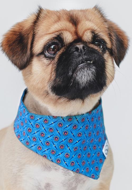 Urban Hound Social - The fundana bandana - blue shweshwe
