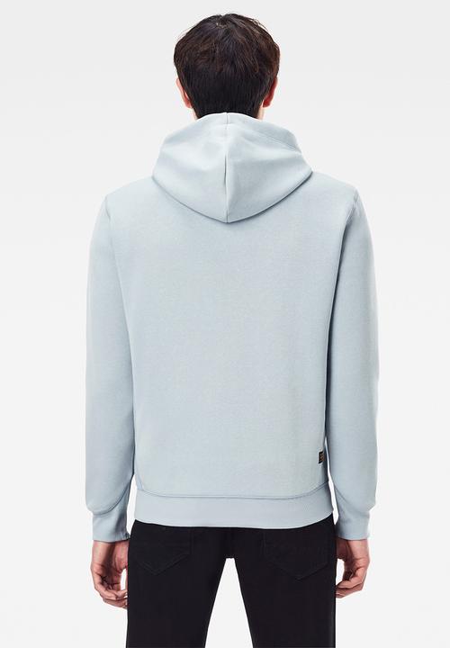 G-STAR - Premium core hdd zip long sleeve sweat - faze blue