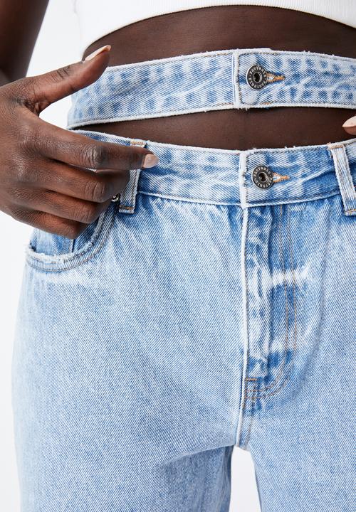 Factorie - Double waistband jean - sunday blue