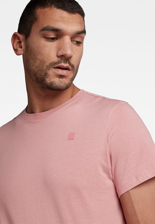 G-STAR - Base-s r short sleeve tee - light dusty rose