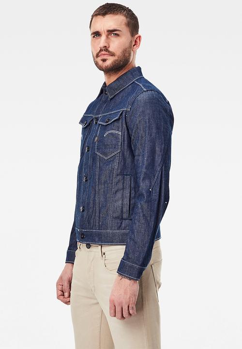 G-STAR - Arc 3d slim c melfort denim o jacket - raw denim