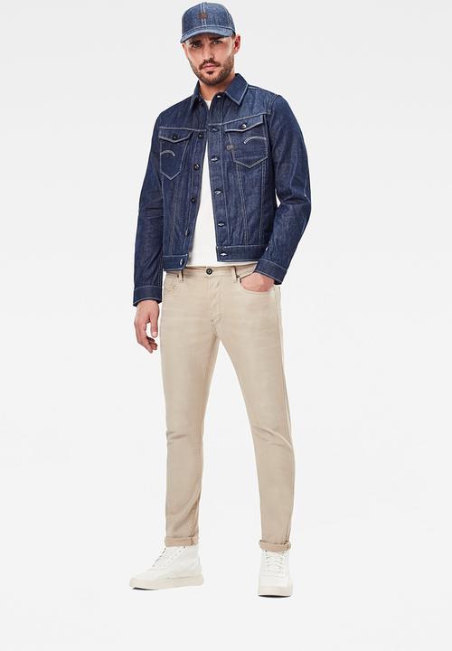 G-STAR - Arc 3d slim c melfort denim o jacket - raw denim