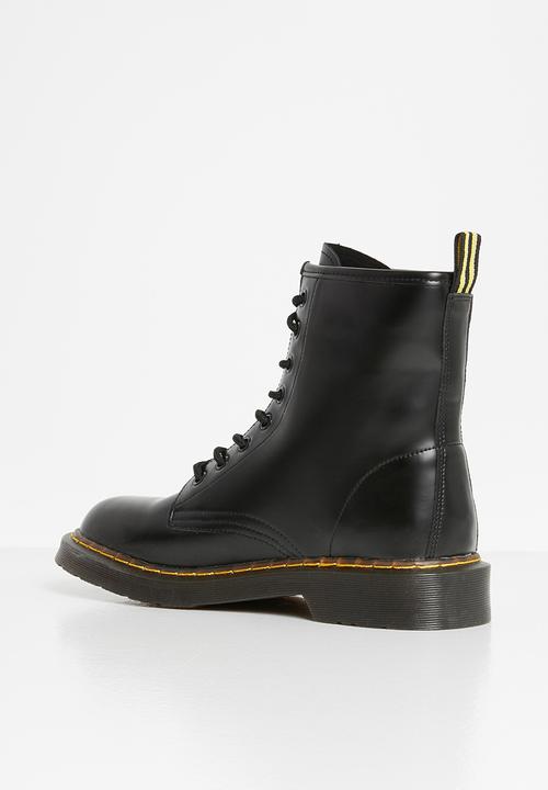 Plum - Lavigne combat boot - black