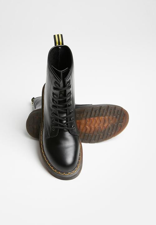 Plum - Lavigne combat boot - black