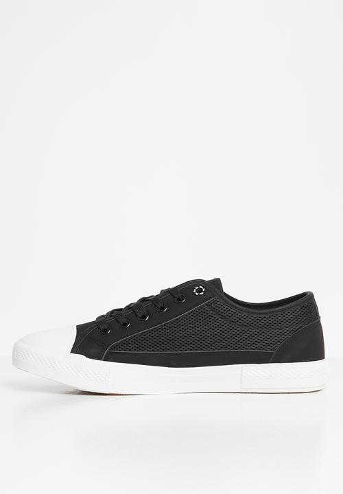 Aca Joe - Vulcanised low sneaker - black