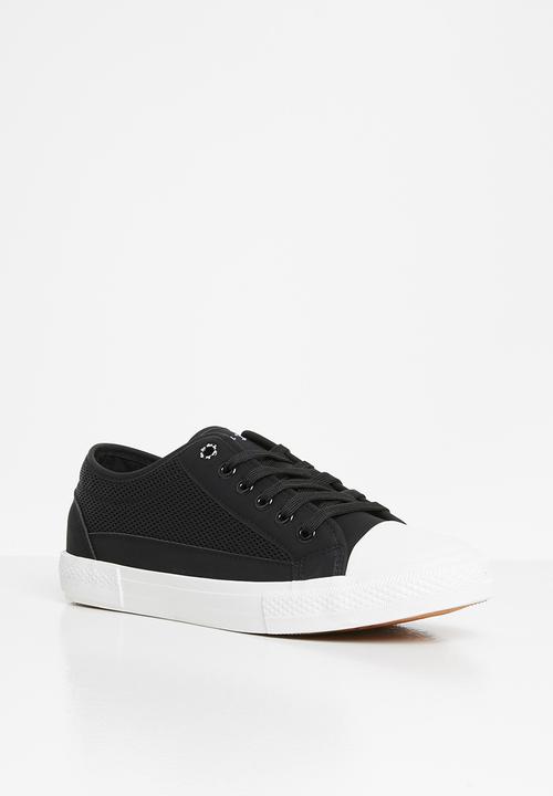 Aca Joe - Vulcanised low sneaker - black
