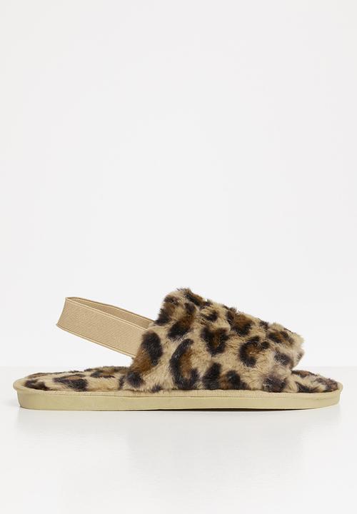 STYLE REPUBLIC - Dreamer slippers - brown & black 