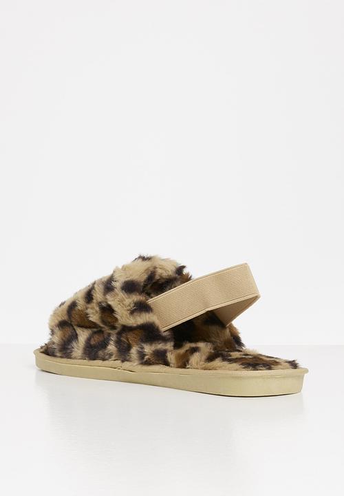 STYLE REPUBLIC - Dreamer slippers - brown & black 