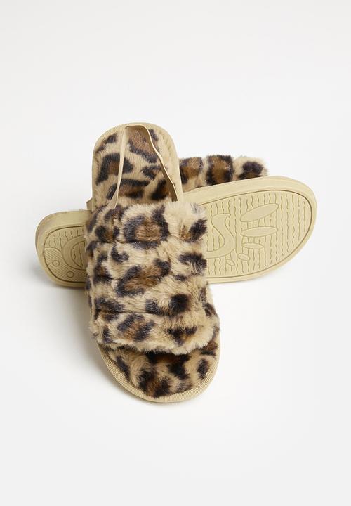 STYLE REPUBLIC - Dreamer slippers - brown & black 