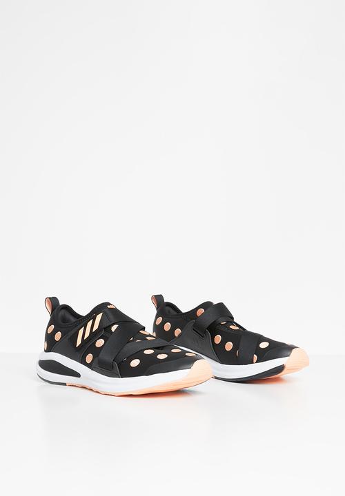 adidas Originals - Fortarun x polkadot k - core black/glow pink/ftwr white