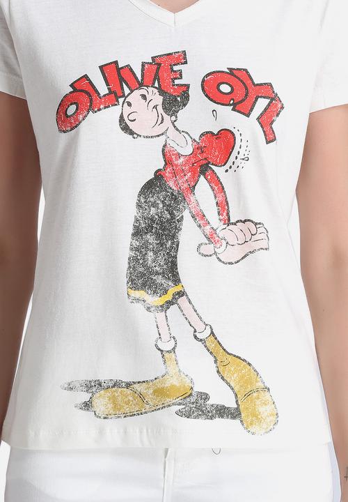 Vero Moda - Popeye Olive Tee