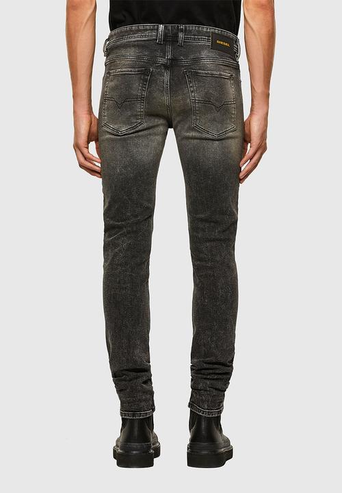 Diesel  - Sleenker-x l.32 trousers - dark grey 