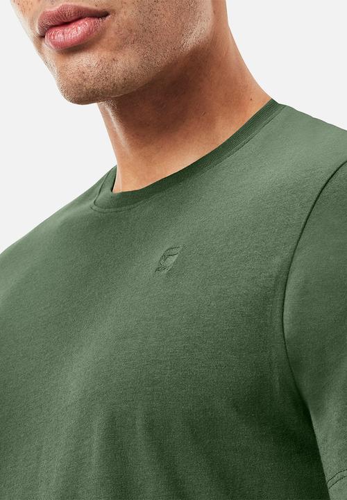 G-STAR - Base-s r short sleeve  tee - combat