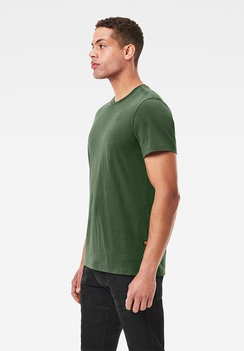 G-STAR - Base-s r short sleeve  tee - combat