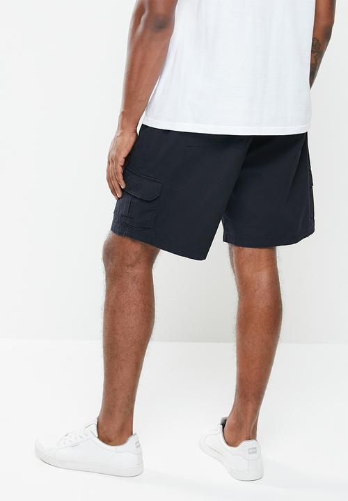 JEEP - Hardwearing elasticated shorts - navy
