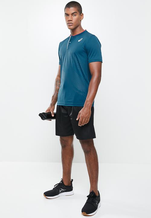 ASICS - Court m gpx polo - blue 