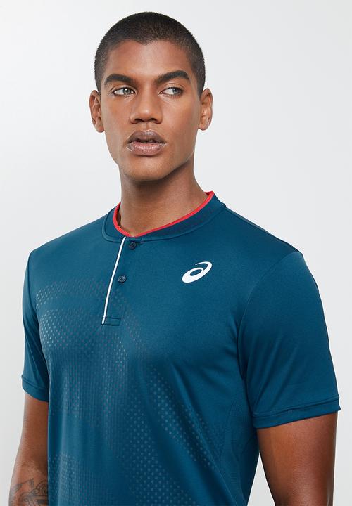 ASICS - Court m gpx polo - blue 