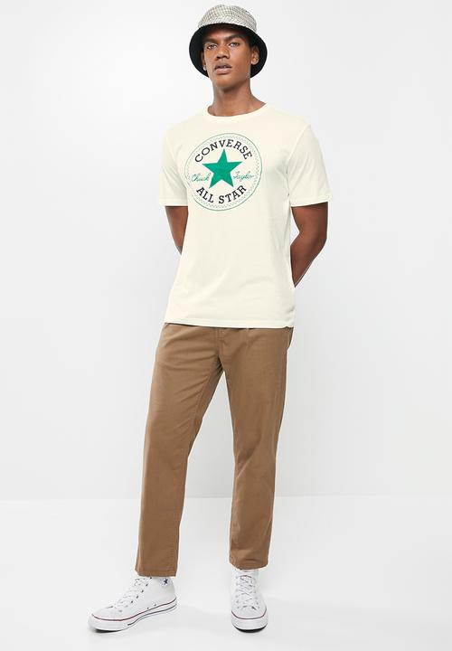 Converse - Chuck taylor patch graphic tee - off white