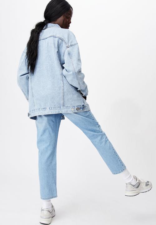 Factorie - Oversized denim jacket - 90 s blue