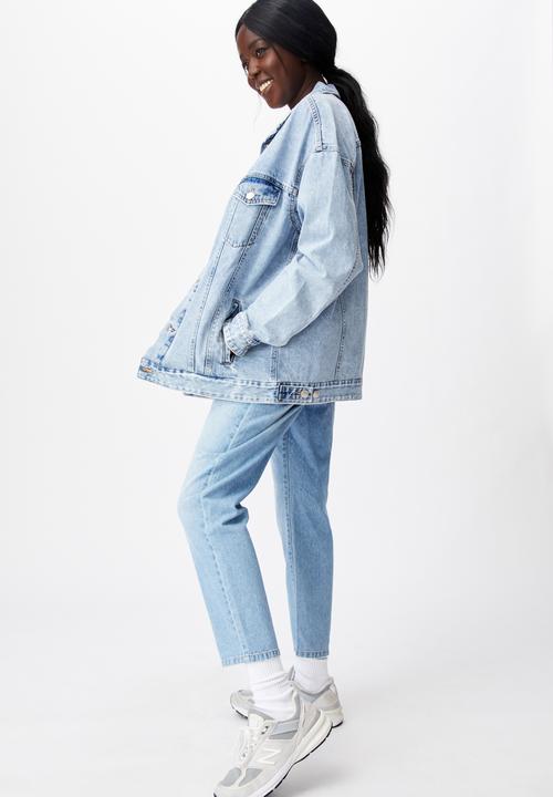 Factorie - Oversized denim jacket - 90 s blue