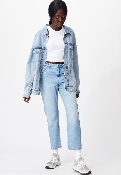 Factorie - Oversized denim jacket - 90 s blue