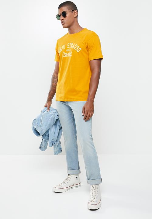 Levi’s® - 2-horse graphic tee - yellow