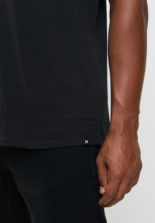 Hurley - Fastlane prem short sleeve - black